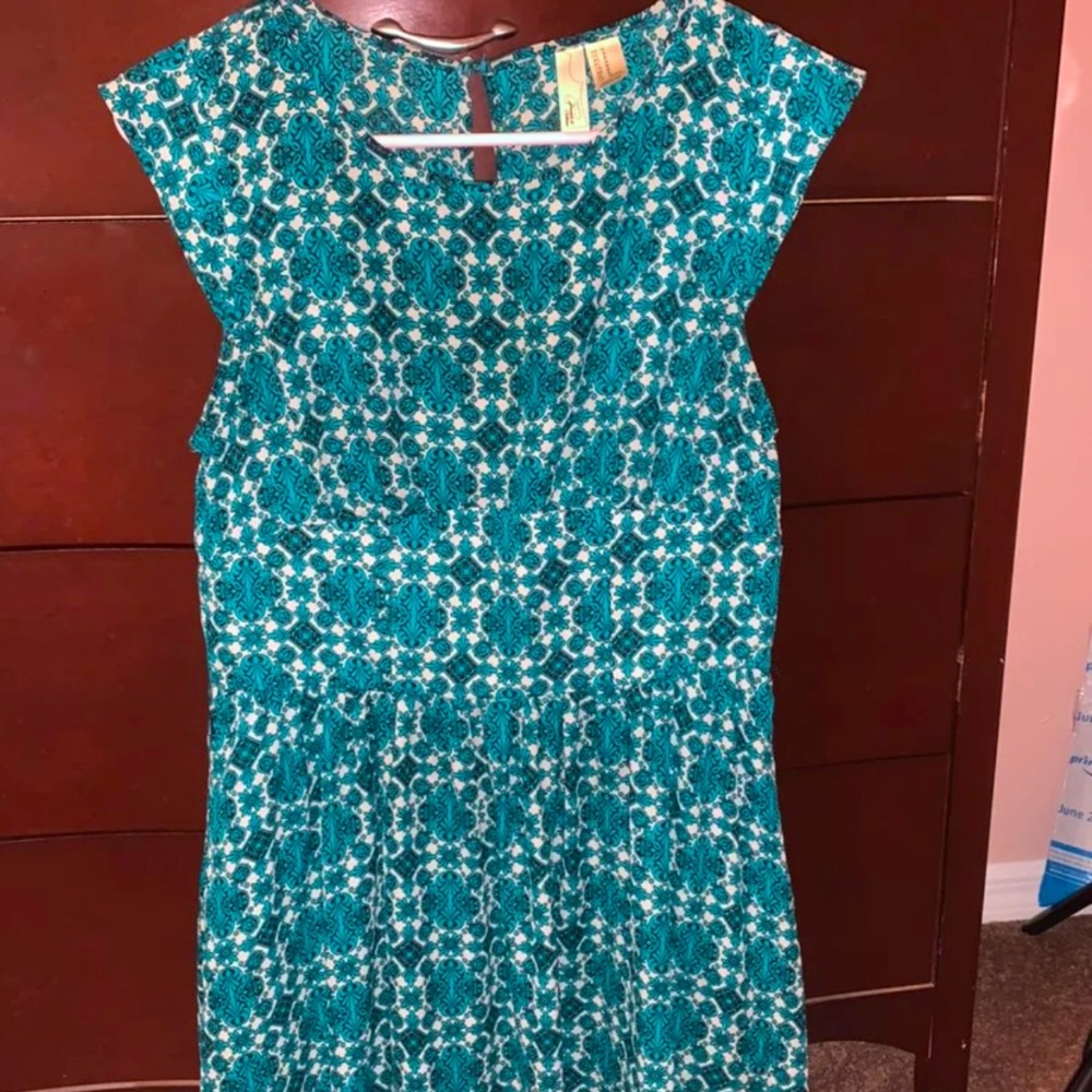 Teal Forever 21 Dress